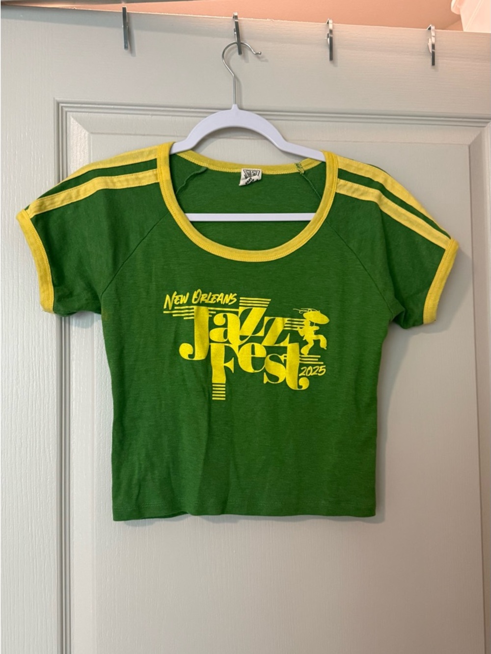 New Orleans Jazz Fest 2025 Baby Tee (Small)